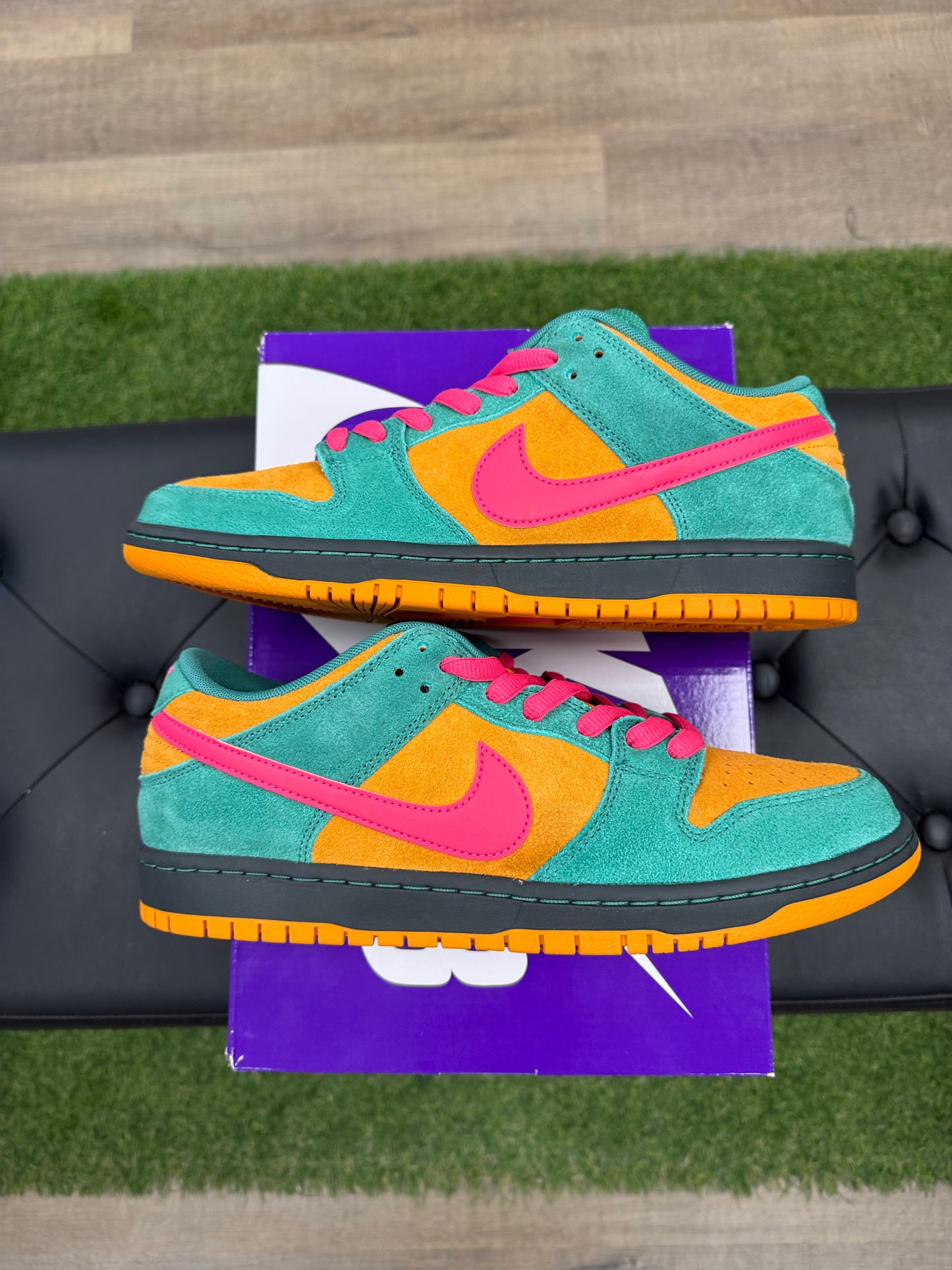 Nike SB Dunk Low Pro Green Noise Watermelon - Size 10