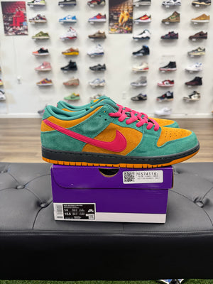 Nike SB Dunk Low Pro Green Noise Watermelon - Size 14