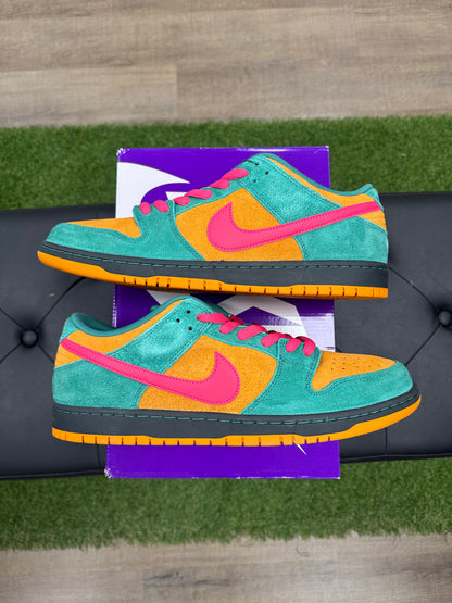 Nike SB Dunk Low Pro Green Noise Watermelon - Size 14