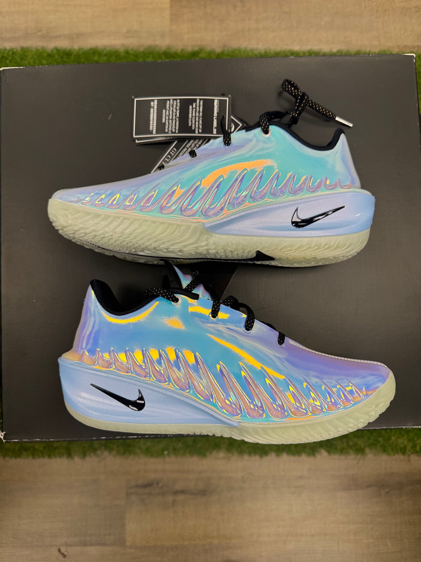 Nike Air Zoom GT Cut 4 LX Victor Wembanyama All-Star Warning Label - Size 8