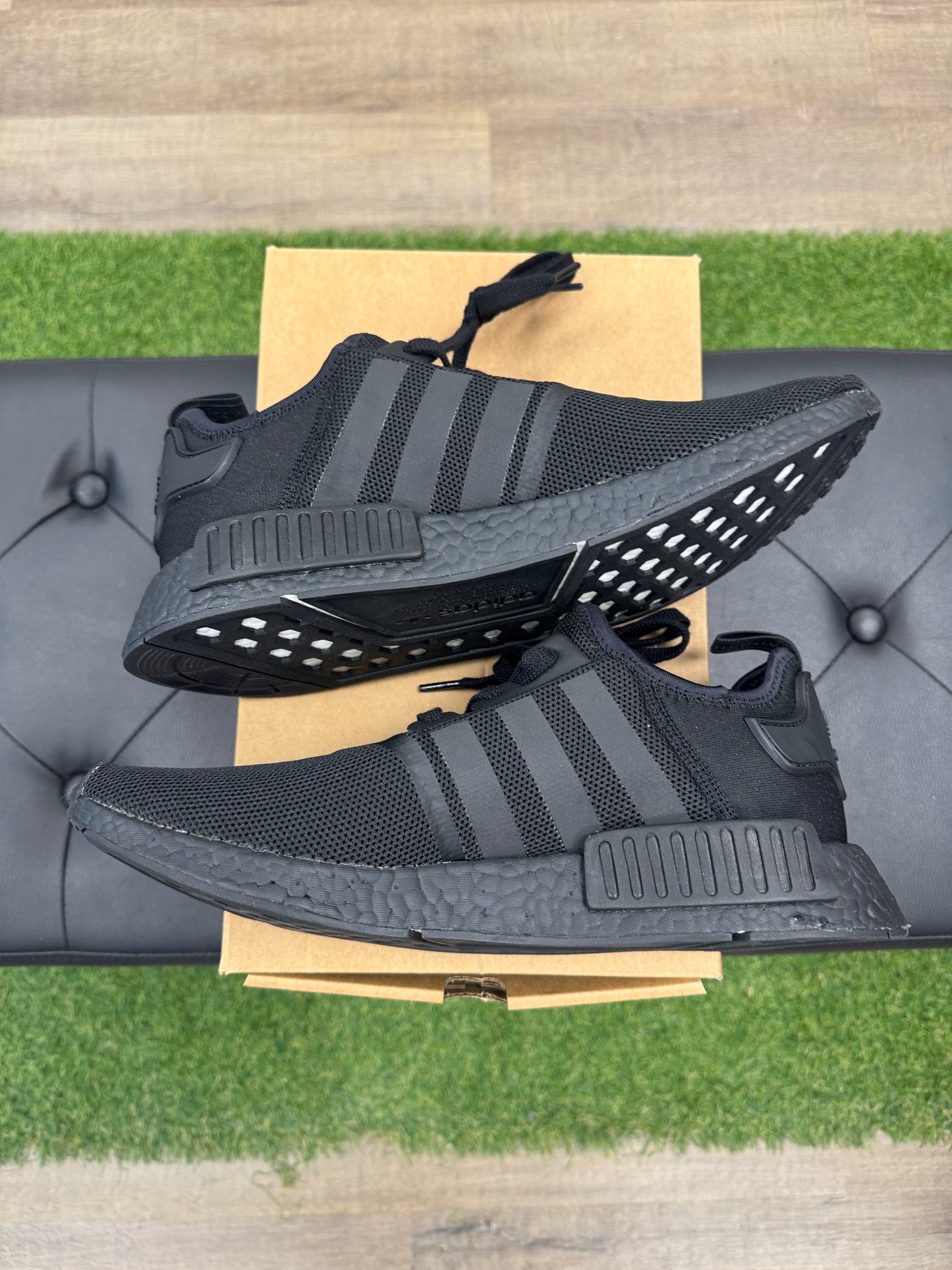 adidas NMD R1 Triple Black - Size 11 (U)
