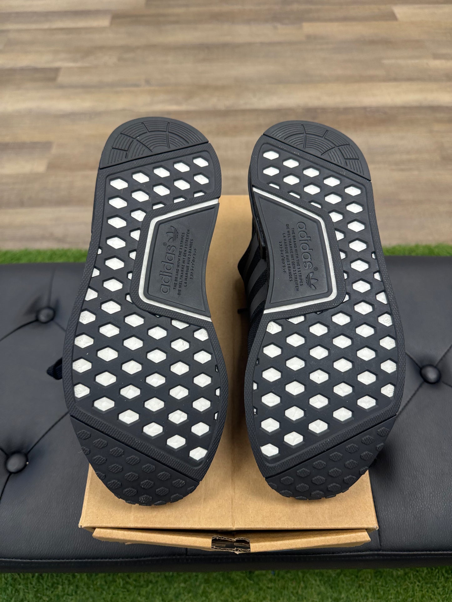 adidas NMD R1 Triple Black - Size 11 (U)
