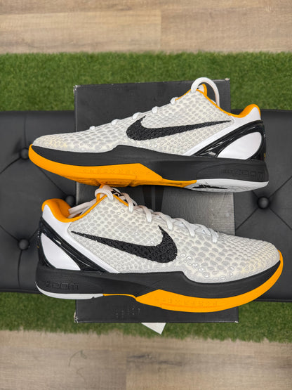 Kobe 6 Protro Playoff Pack White Del Sol - Size 11.5
