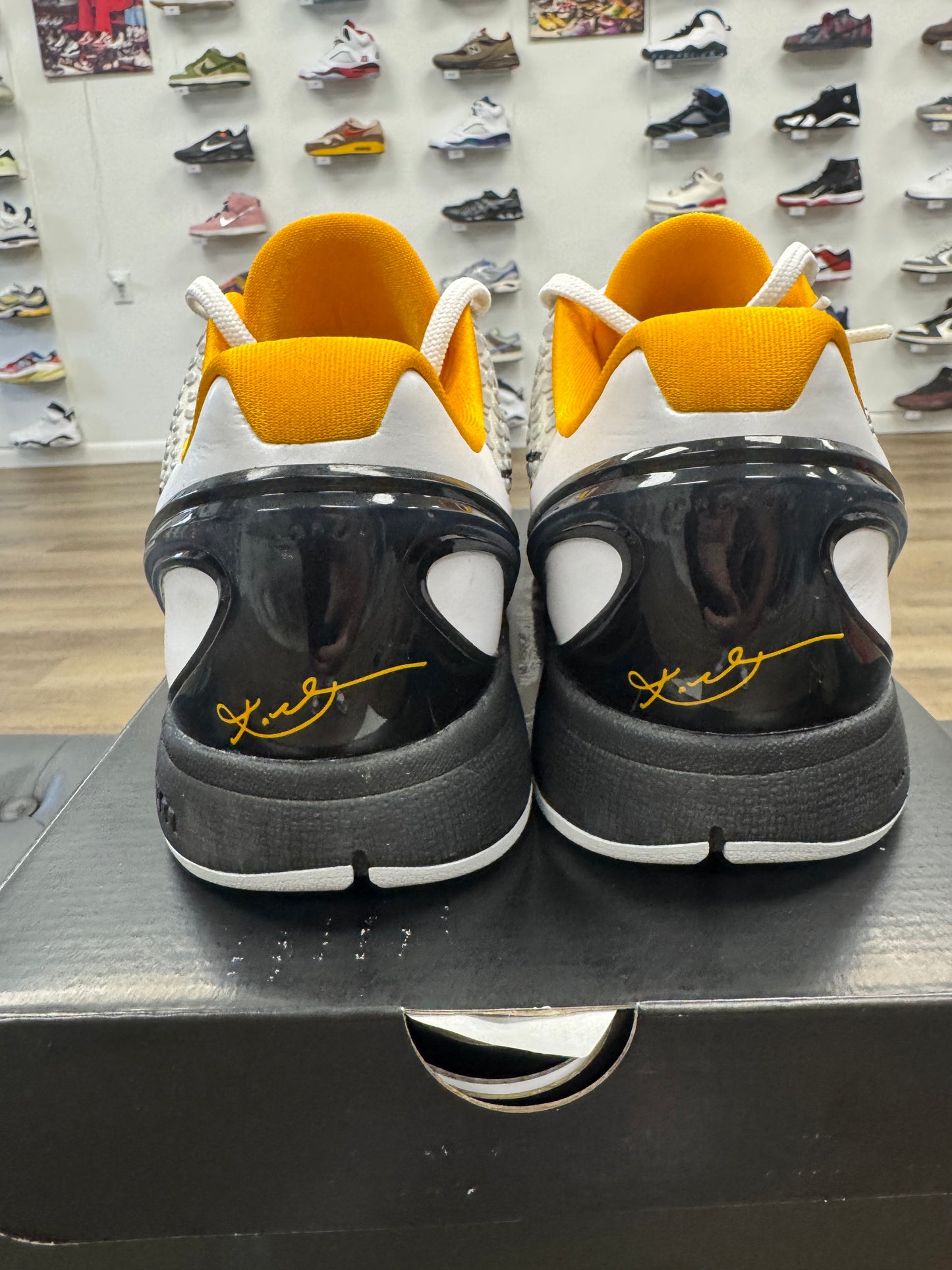 Kobe 6 Protro Playoff Pack White Del Sol - Size 11.5