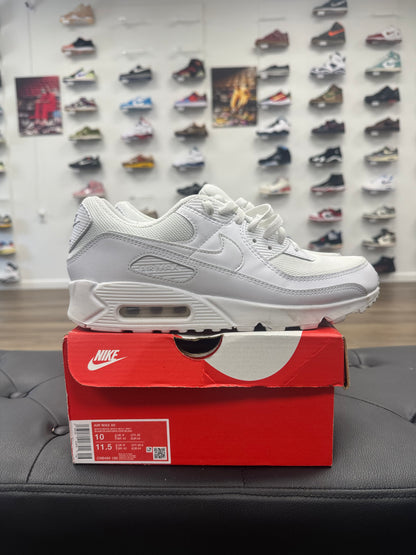 Nike Air Max 90 Recraft Triple White - Size 10 (U)
