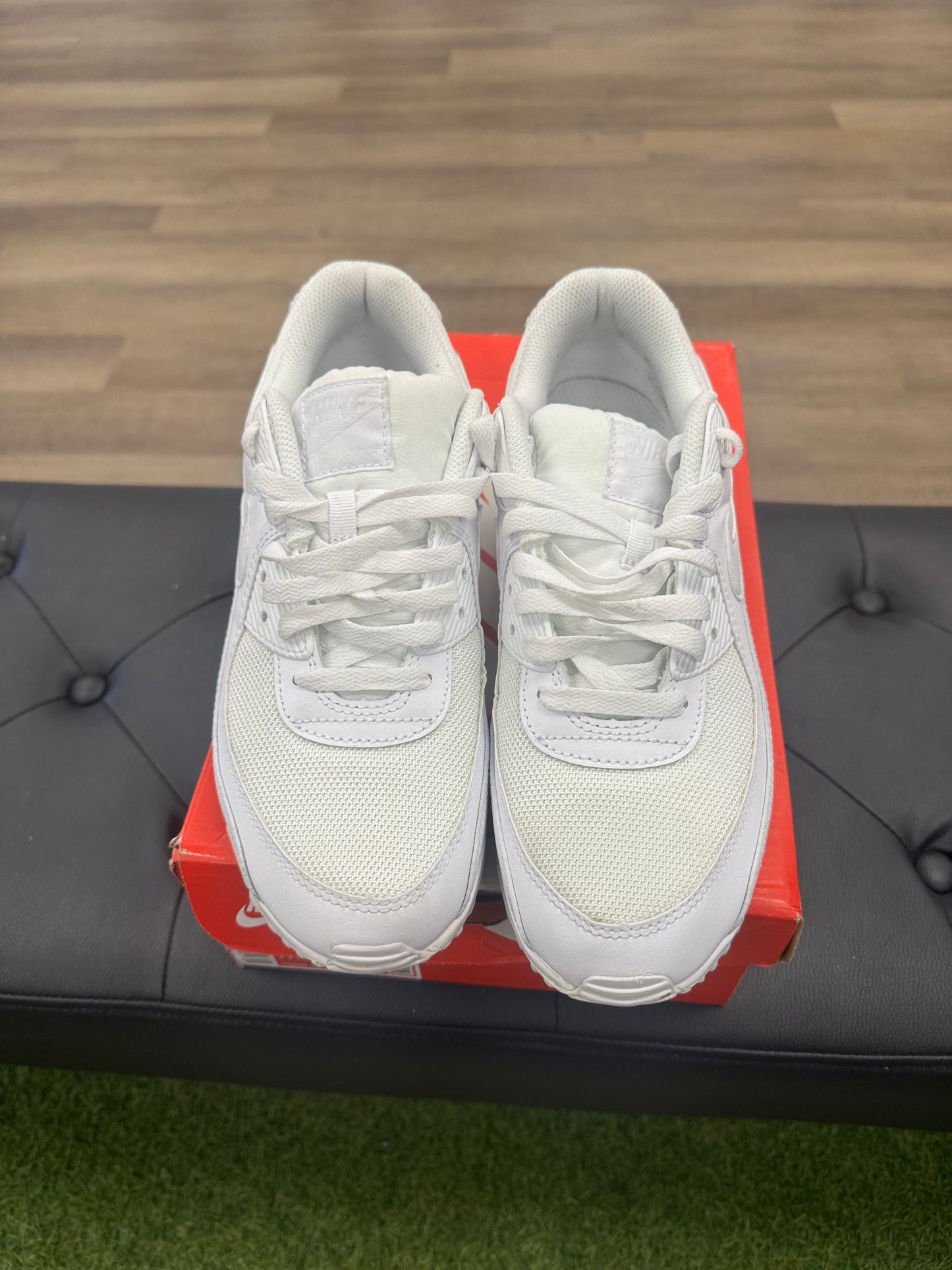 Nike Air Max 90 Recraft Triple White - Size 10 (U)