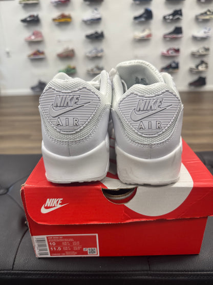 Nike Air Max 90 Recraft Triple White - Size 10 (U)