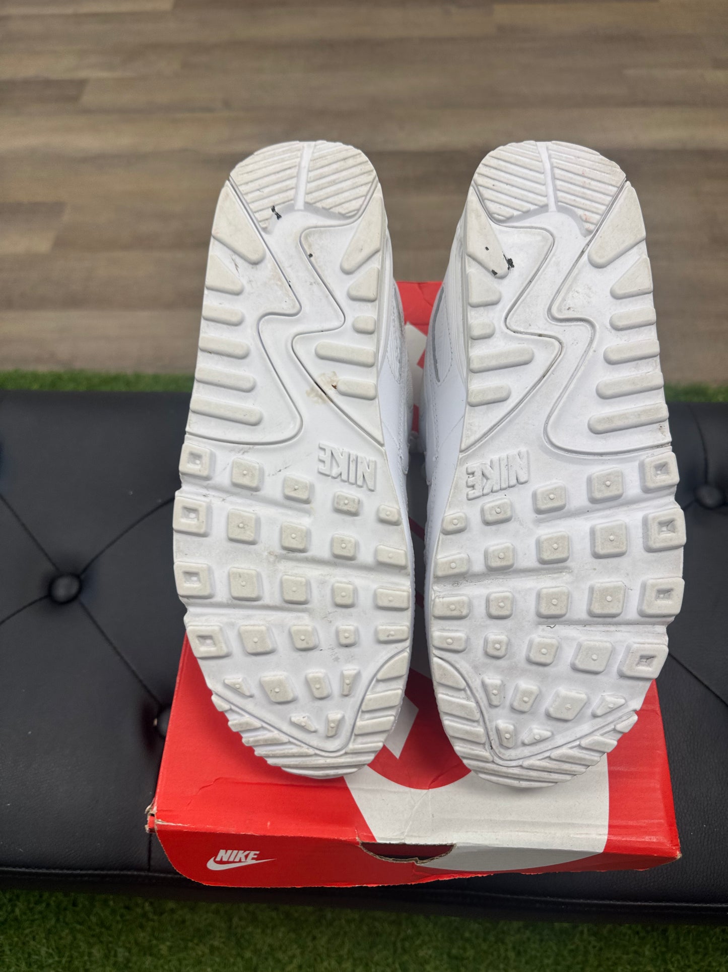 Nike Air Max 90 Recraft Triple White - Size 10 (U)