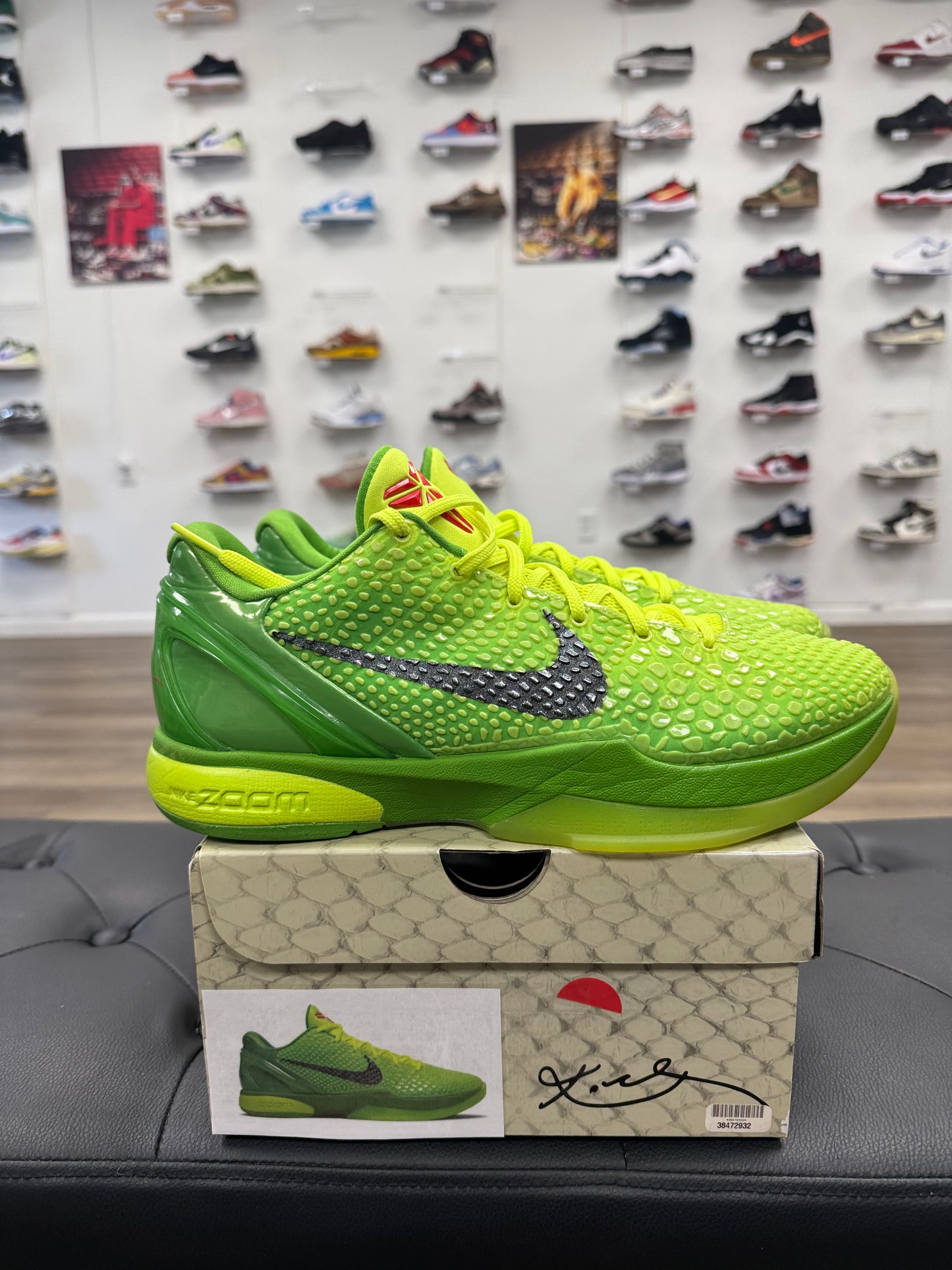 Nike Kobe 6 Protro Grinch (2020) - Size 11.5 (U)