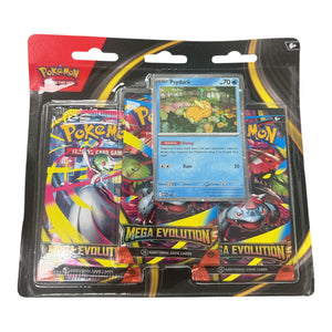 Mega Evolutions 3 Pack Blister Pack (Psyduck)
