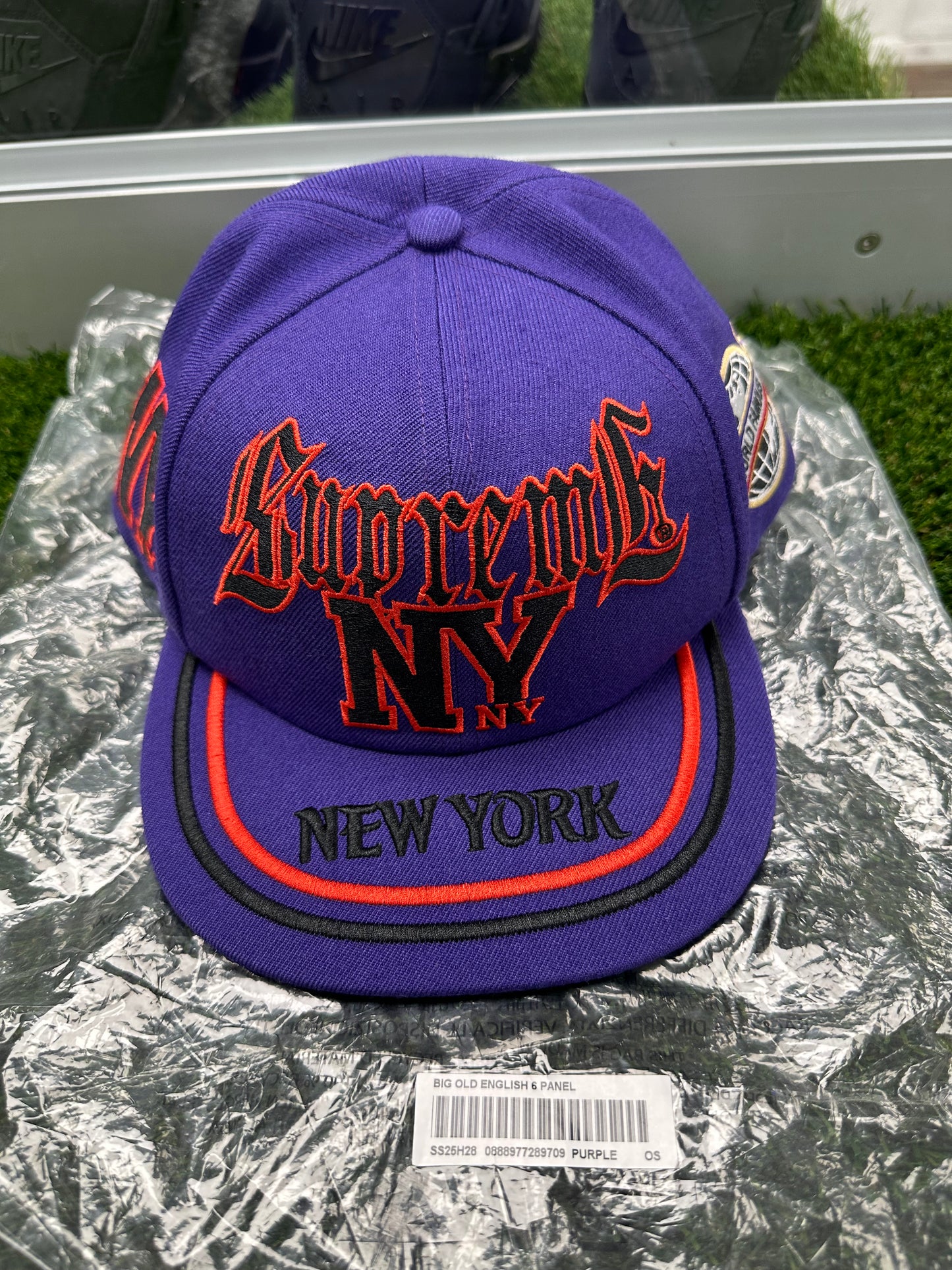 Supreme New York 6-Panel Purple