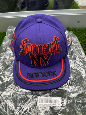 Supreme New York 6-Panel Purple