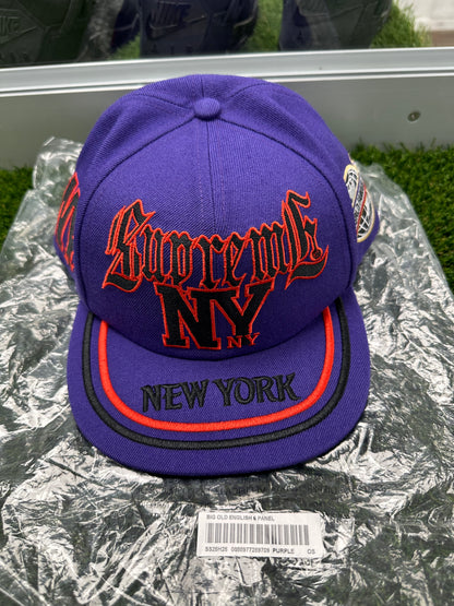 Supreme New York 6-Panel Purple