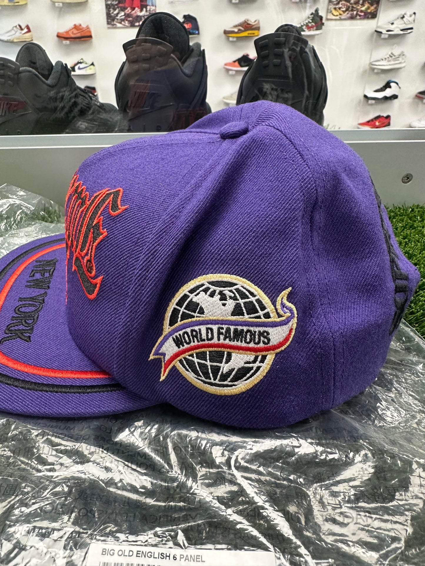 Supreme New York 6-Panel Purple
