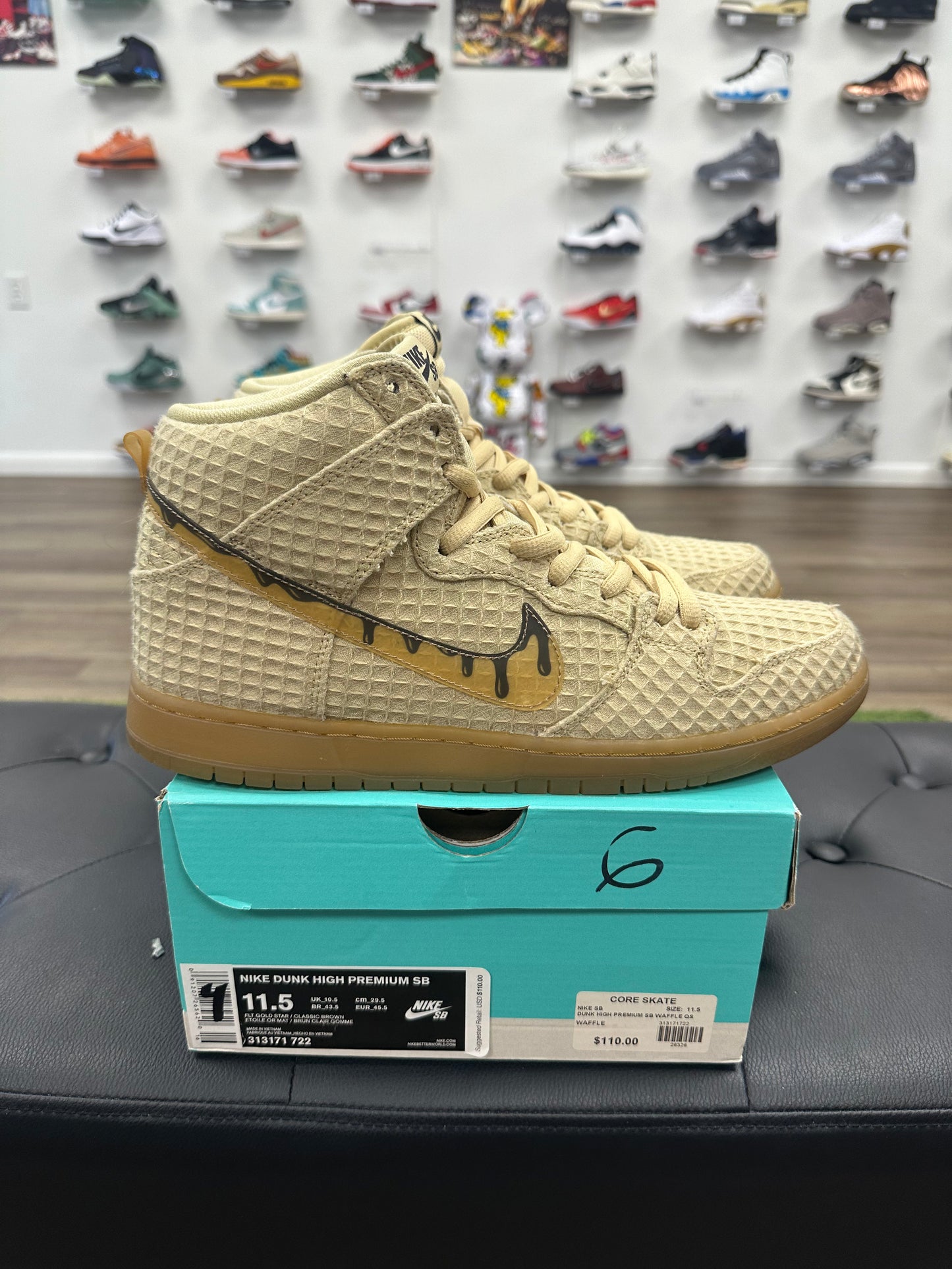 Nike SB Dunk High Waffle - Size 11.5 (U)