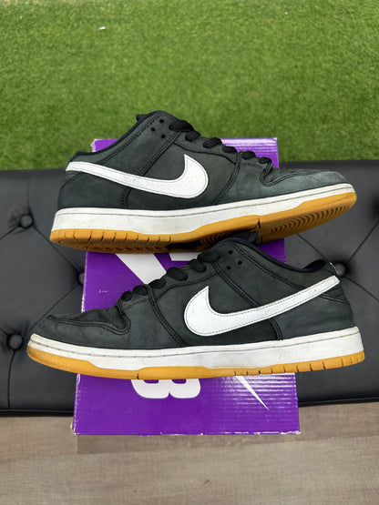Nike SB Dunk Low Pro Black Gum - Size 10.5 (U)