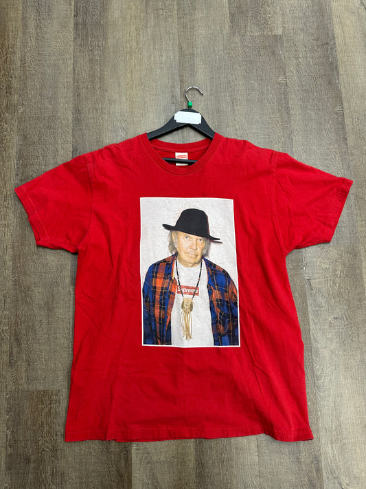Supreme Neil Young Tee Red - Size XL (U)
