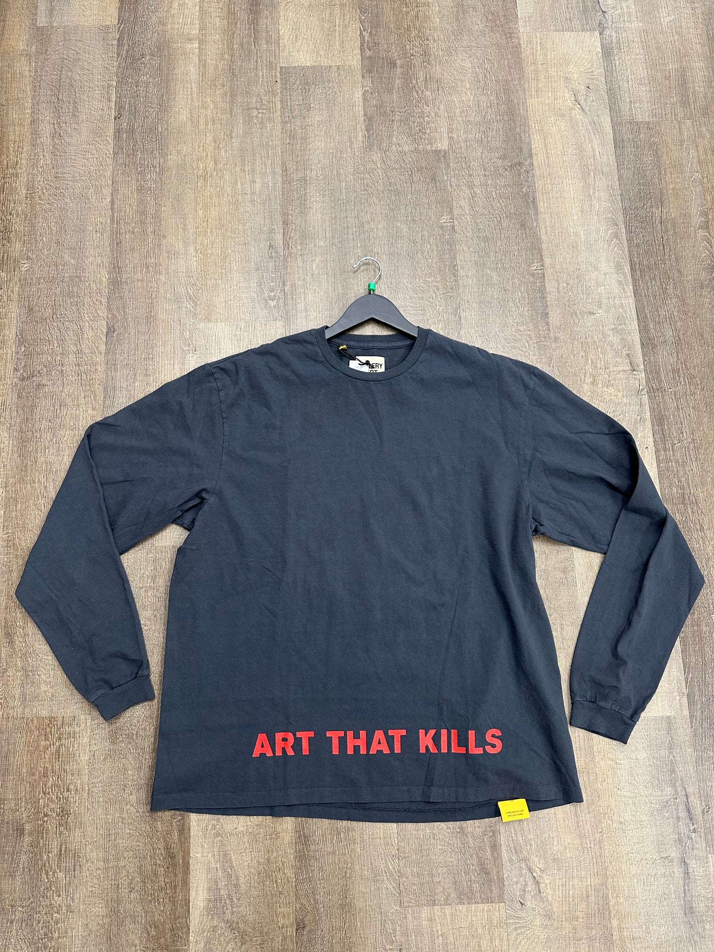 Gallery Dept. Anarchy L/S Tee Black/Red - Size XL