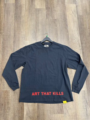 Gallery Dept. Anarchy L/S Tee Black/Red - Size XL