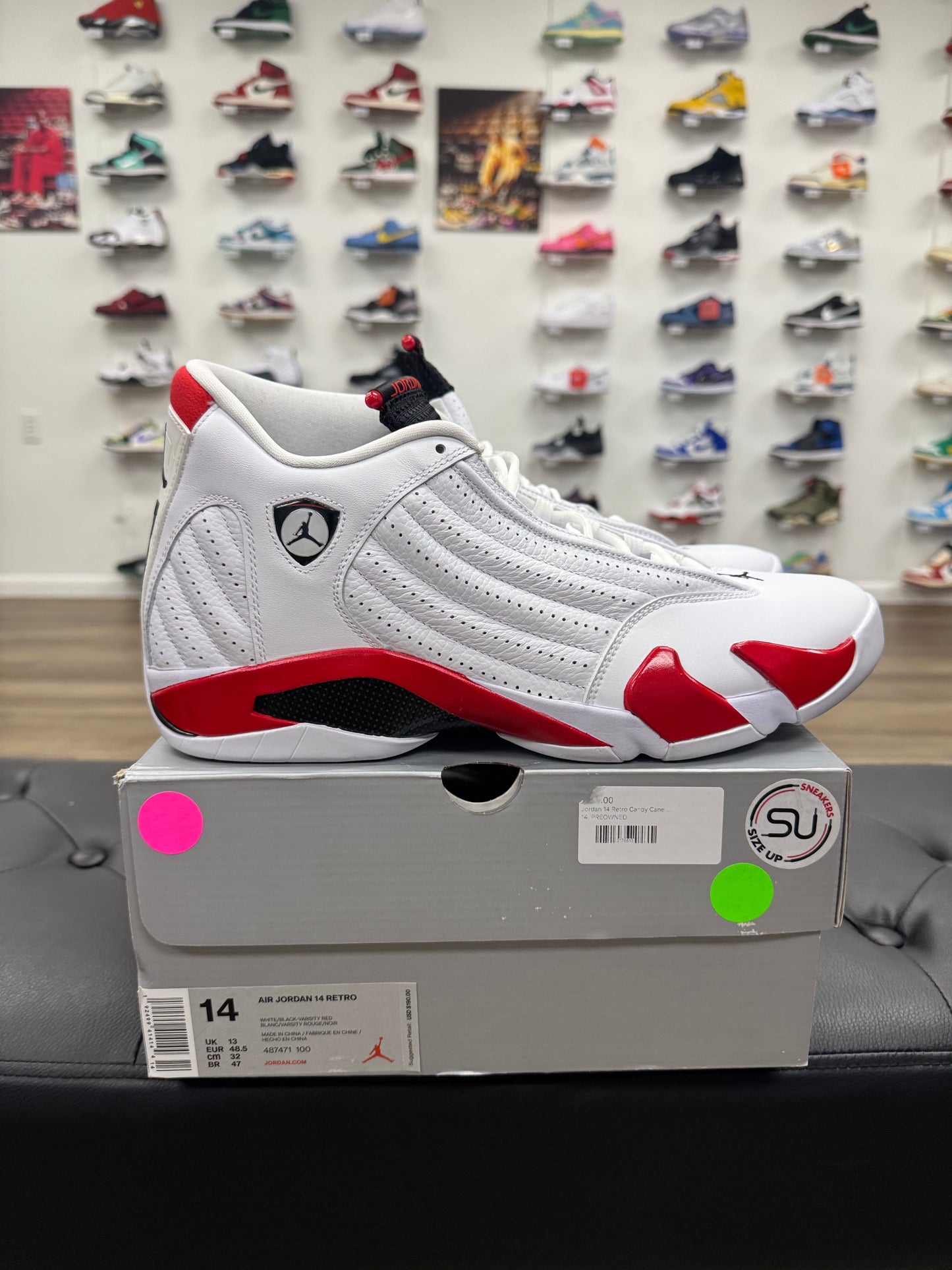 Jordan 14 Retro Candy Cane (2012) - Size 14 (U)