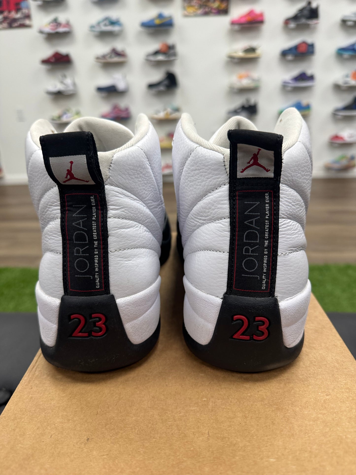 Jordan 12 Retro Taxi Flip - Mens (U12)