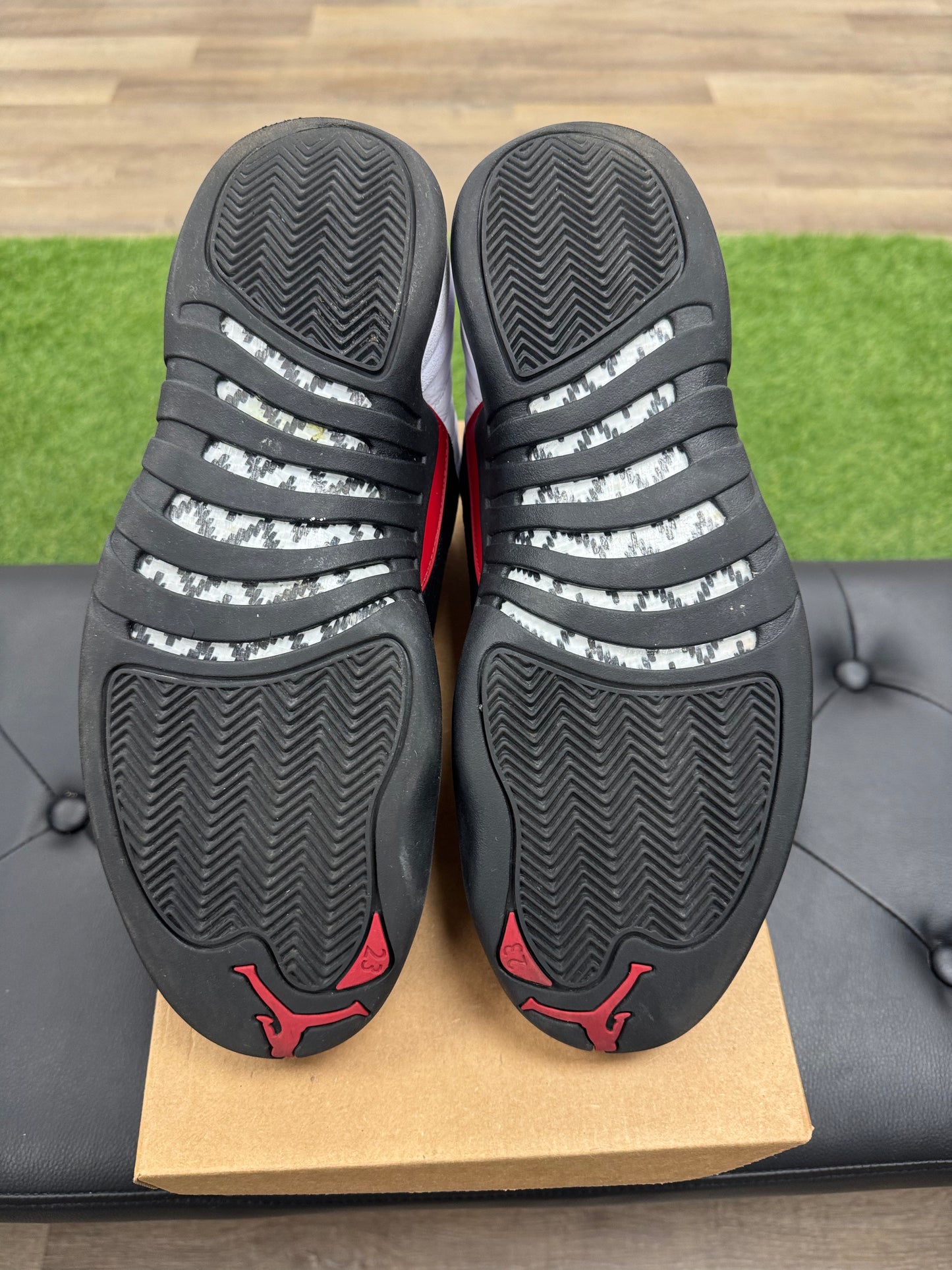Jordan 12 Retro Taxi Flip - Mens (U12)