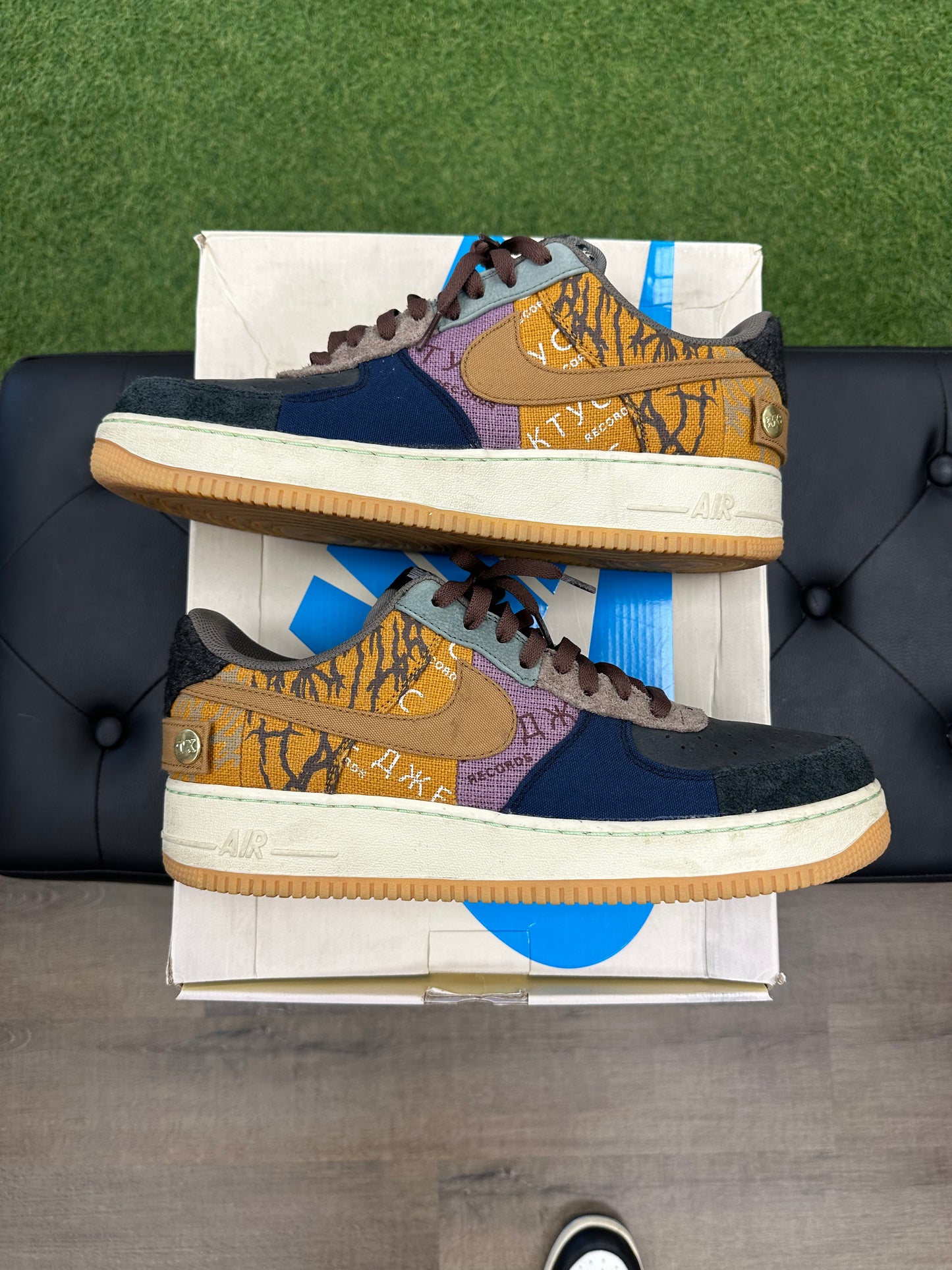 Nike Air Force 1 Low Travis Scott Cactus Jack - Size 13 (U)