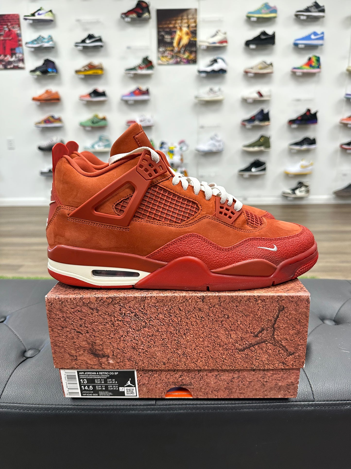 Air Jordan 4 Retro OG SP Nigel Sylvester Brick by Brick - Size 13 (U)