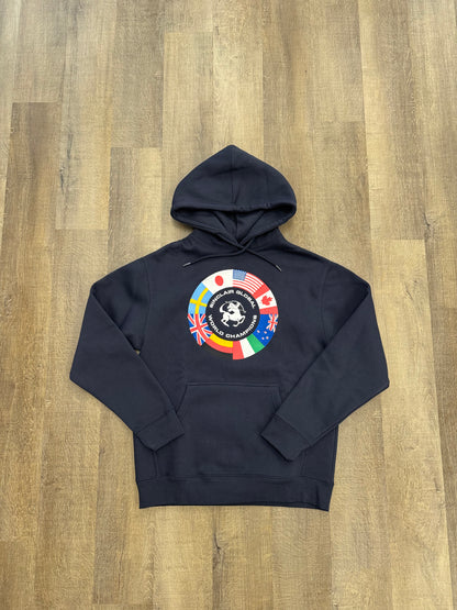Sinclair Flag Hoodie Navy- Mens