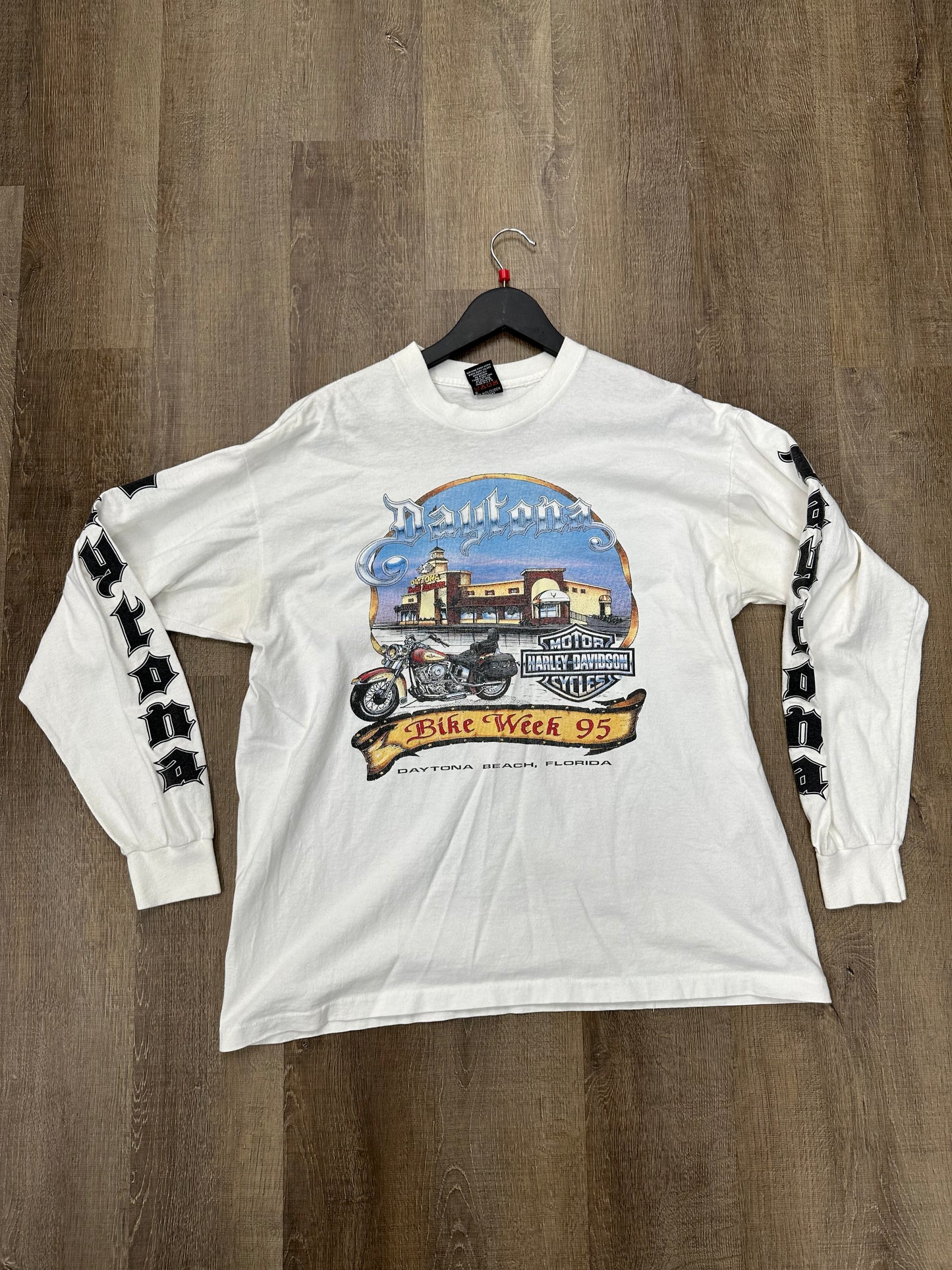 Vintage Daytona Bike Week Longsleeve - Size Large