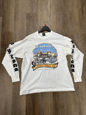 Vintage Daytona Bike Week Longsleeve - Size Large