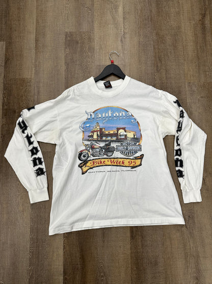 Vintage Daytona Bike Week Longsleeve - Size Large