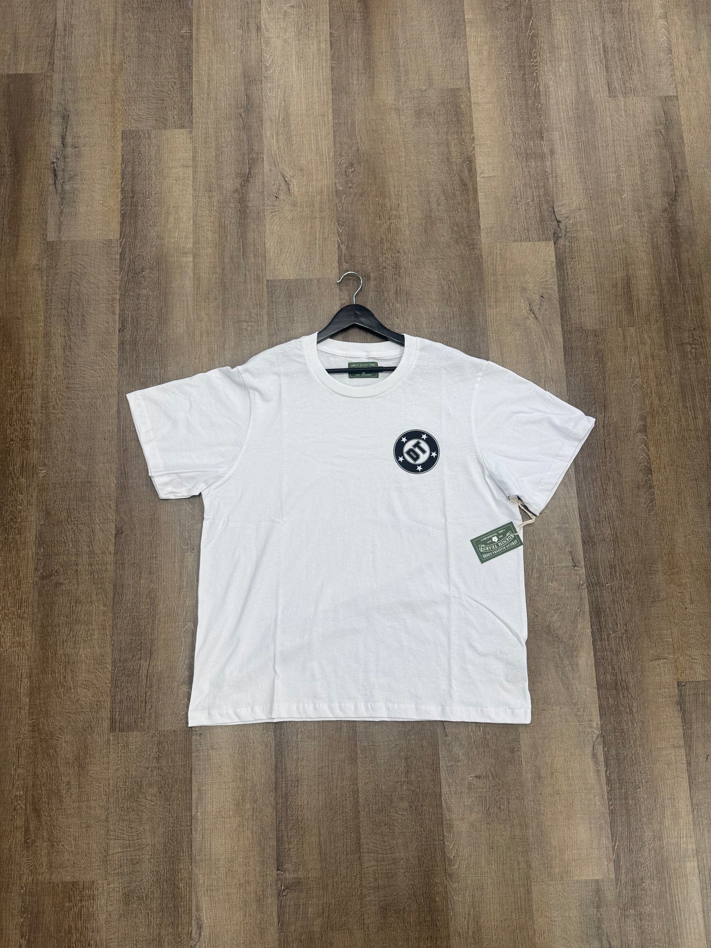 DENIM TEARS Detective Tee White White- Mens