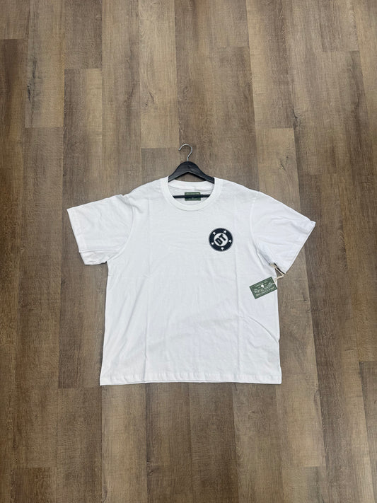 DENIM TEARS Detective Tee White White- Mens