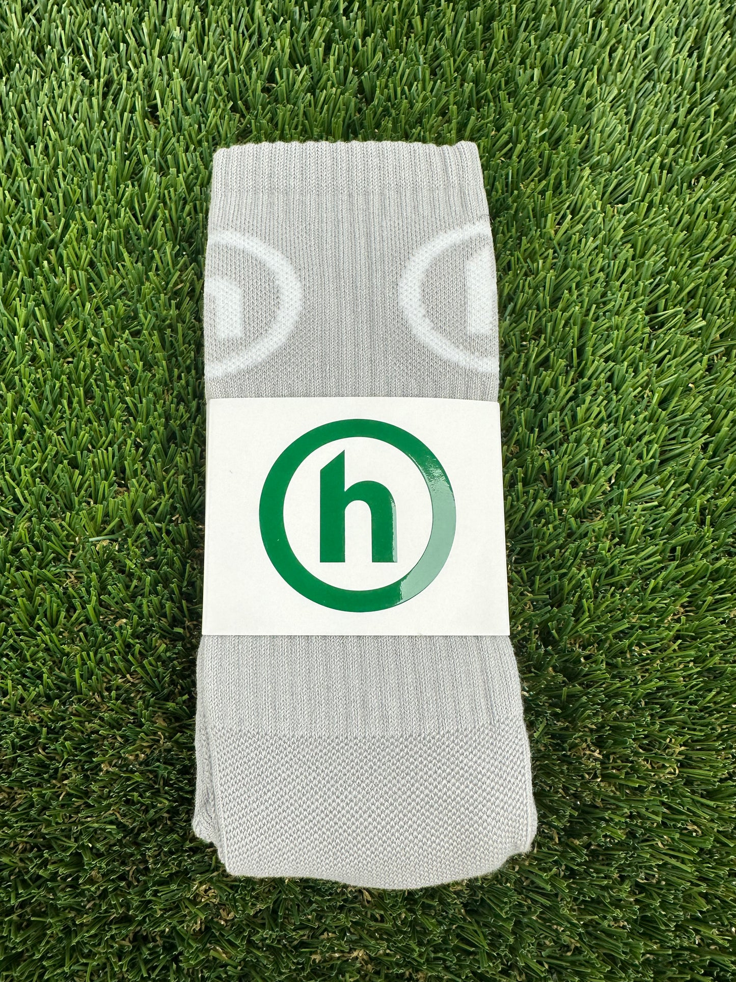 Hidden NY H Logo Sock Grey