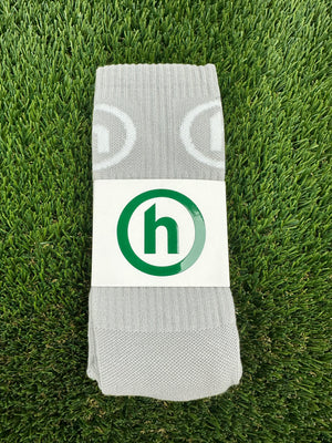 Hidden NY H Logo Sock Grey