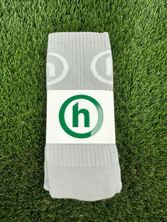 Hidden NY H Logo Sock Grey