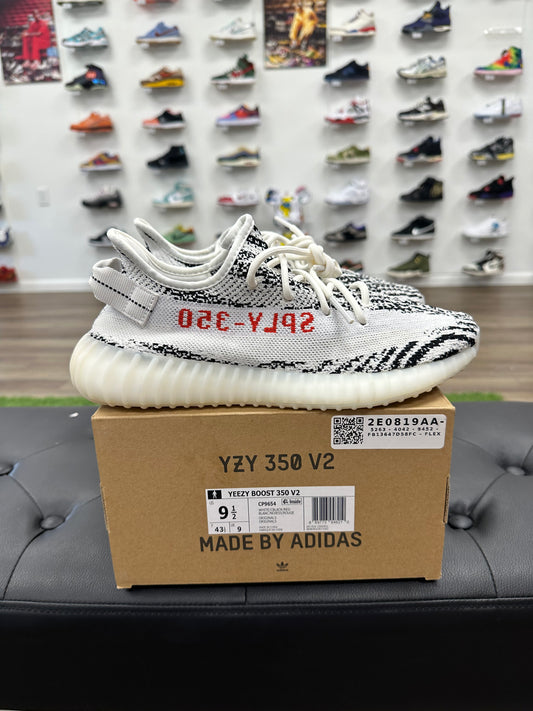 adidas Yeezy Boost 350 V2 Zebra - Size 9.5