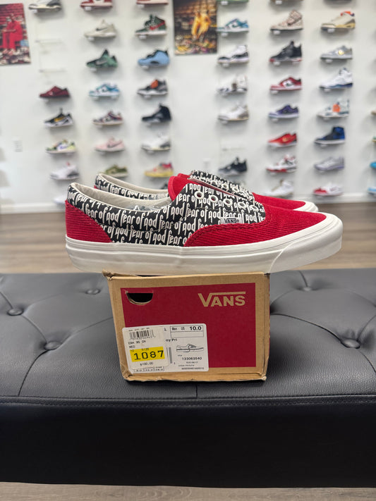 Vans Era 95 DX Fear of God Red - Mens (U10)