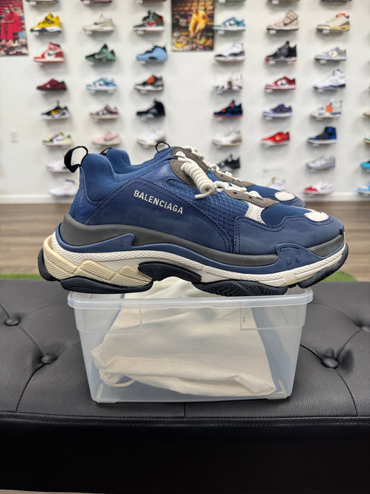 Balenciaga Triple S Cool Blue Grey - Mens (U12)