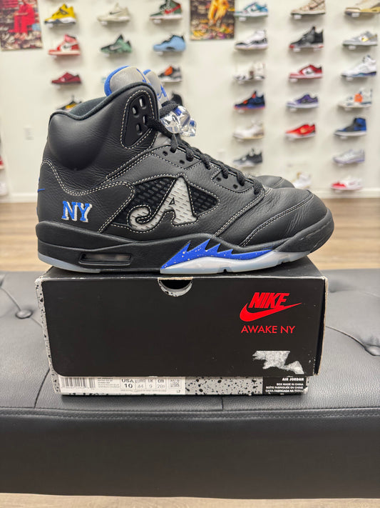 Jordan 5 Retro Awake NY Black - Mens (U10)