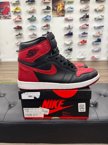 Jordan 1 Retro High Bred Banned (2016)- Mens ( U13)