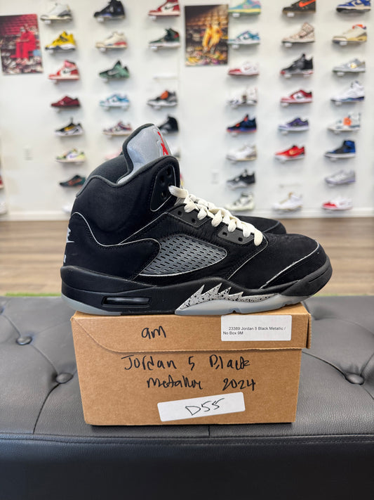 Jordan 5 Retro OG Black Metallic Reimagined - Mens (U9)