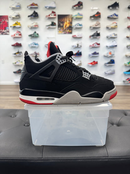 Jordan 4 Retro Bred (2019)- Mens (U10.5)