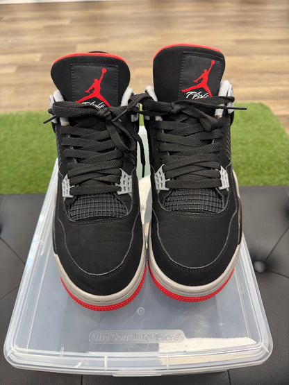 Jordan 4 Retro Bred (2019)- Mens (U10.5)