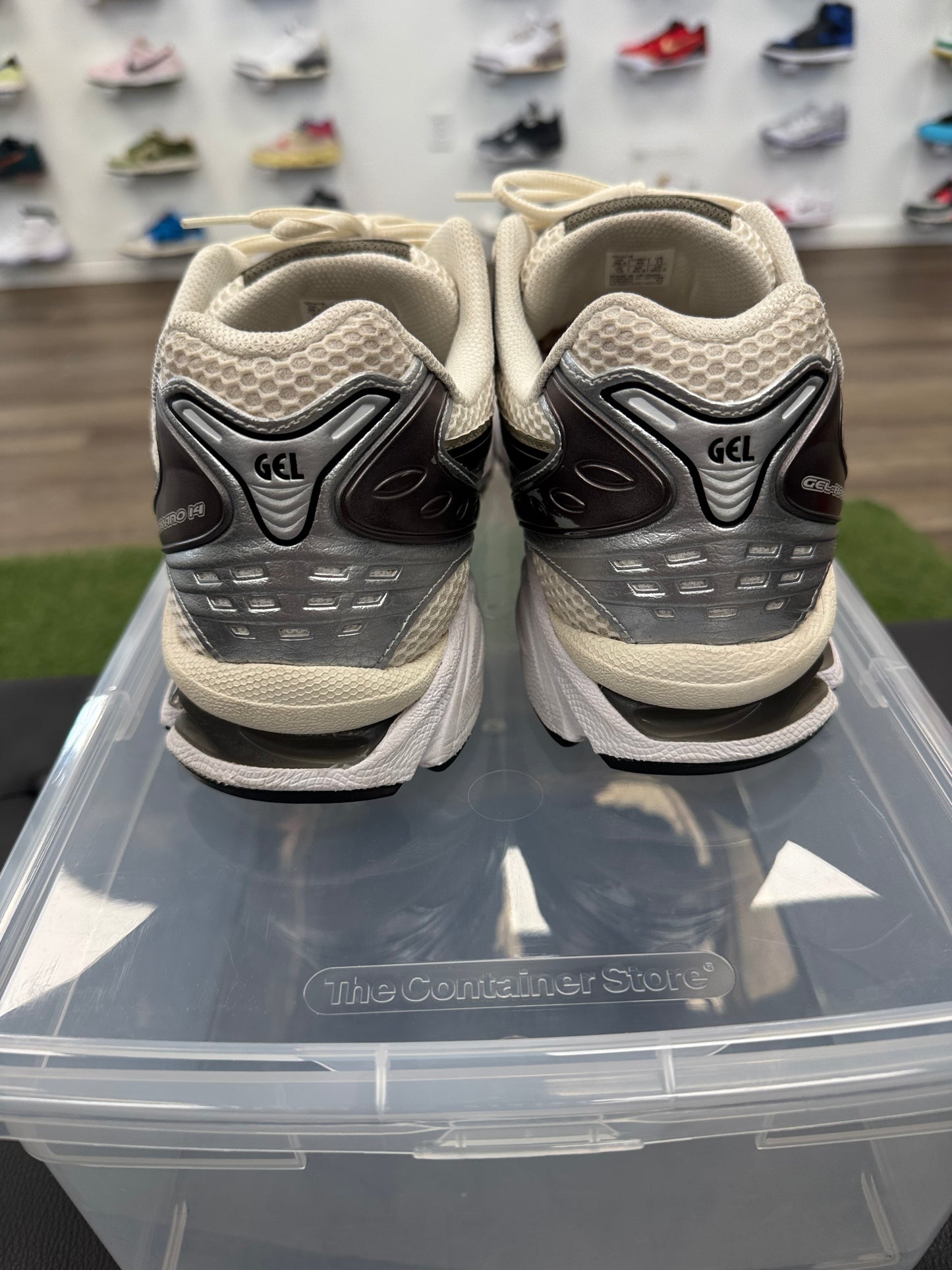 ASICS Gel-Kayano 14 Cream Black Metallic Plum- Mens (U11)