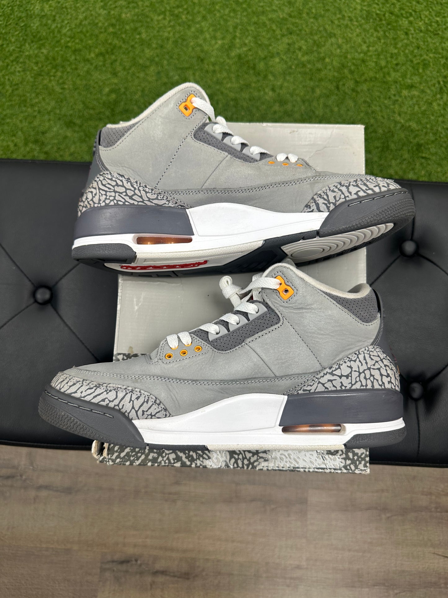 Jordan 3 Retro Cool Grey (2021) -Size 9 (U)