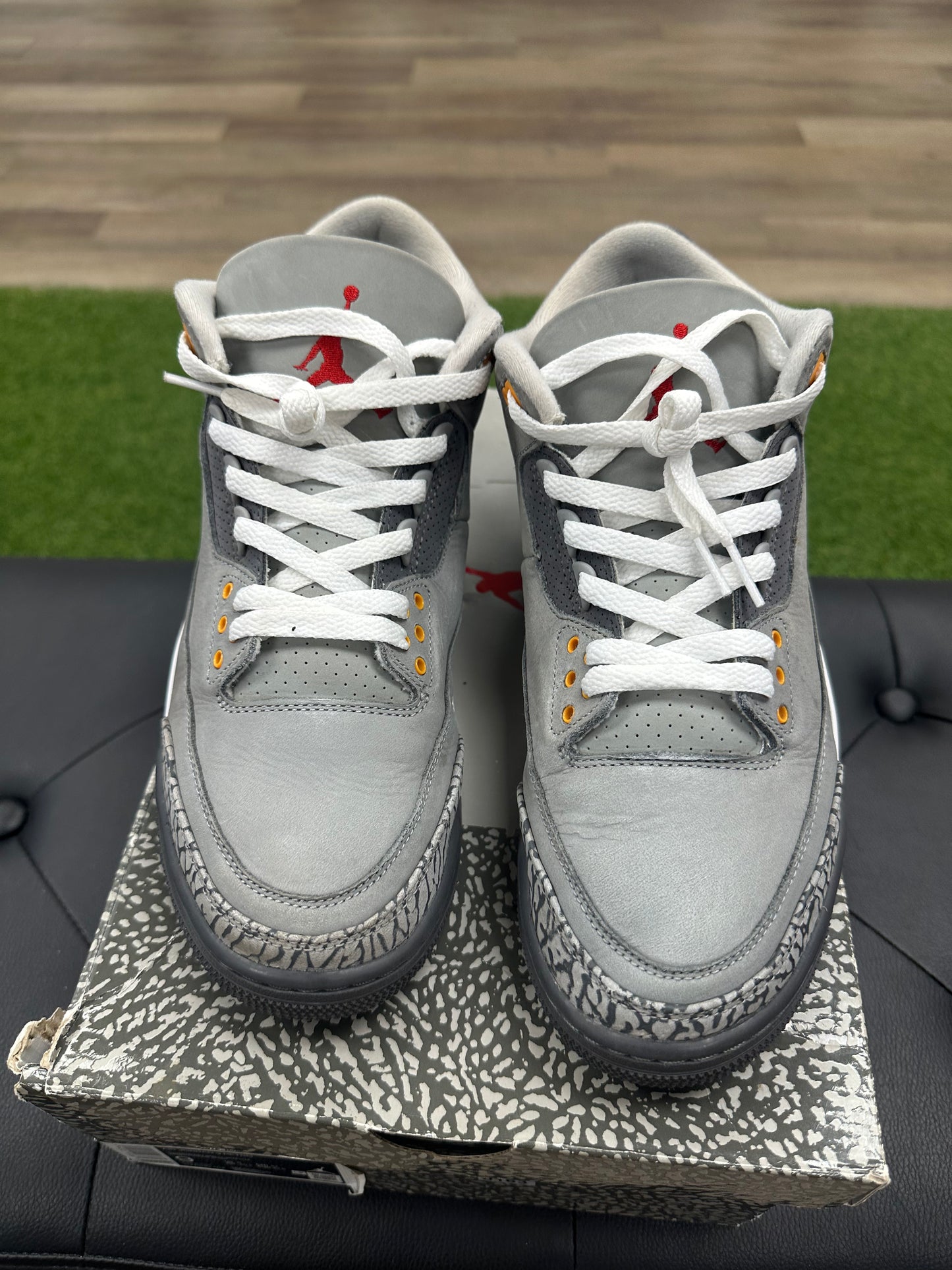 Jordan 3 Retro Cool Grey (2021) -Size 9 (U)