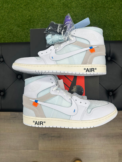 Jordan 1 Retro High Virgil Abloh Archive Alaska- Size 13