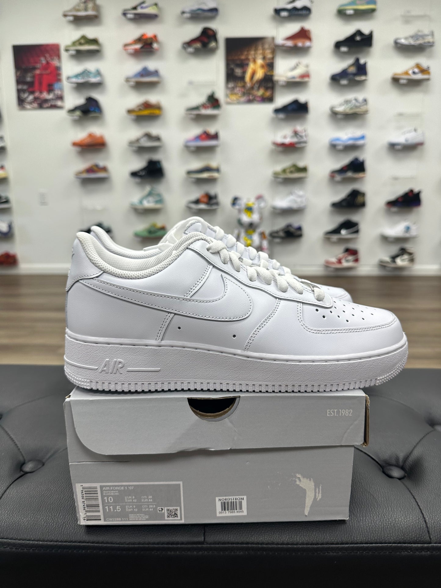 Nike Air Force 1 Low '07 White - Size 10